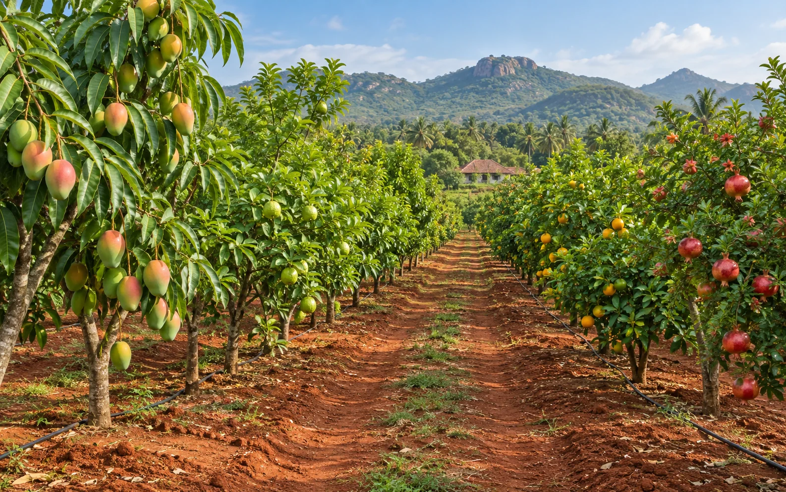 Irrigation and farm upkeep
